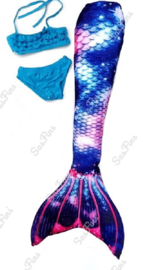 Purple Stars zeemeermin staart los