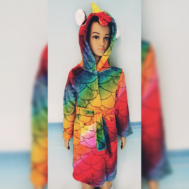 Badjas Unicorn Rainbow Style
