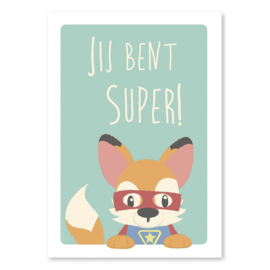 A4 Super Vos 'jij bent super!'