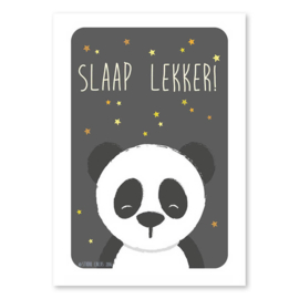 A4 Panda 'slaap lekker!'