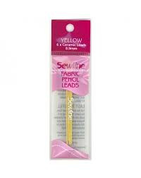 Sewline fabric refill pencil 0.9mm vulling wit of grijs of groen of roze