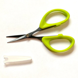 Stofschaartje met gekartelde snijrand 10 cm - 4" groen Perfect Scissors KKB002