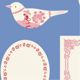 Tilda Labels & Ornaments Blue 110173