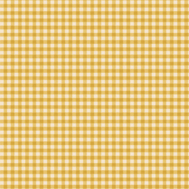 Tilda Creating Memories - Gingham-Yellow 160065