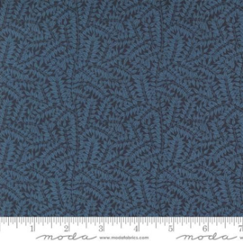 Morris Manor Barbara Brackman dark blue 8397 16