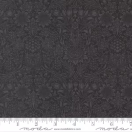 Sunflower Damask in Russet Morris Muse 13386-15