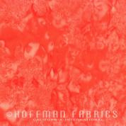 Stof Fabrics Hoffman Fabrics Batik Bali Hand-Dyed 3018-469 Nasturtium