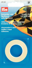 Prym 611 331 kleermakers quiltband/tape zelfklevend 6mm