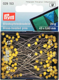 Prym 029 153 Glaskopspelden lang