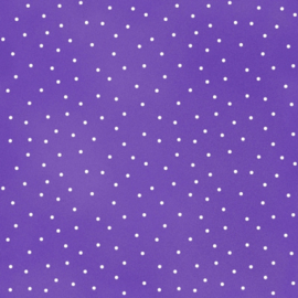 Beautiful Basics Scattered Dots MAS8119-V white on Purple