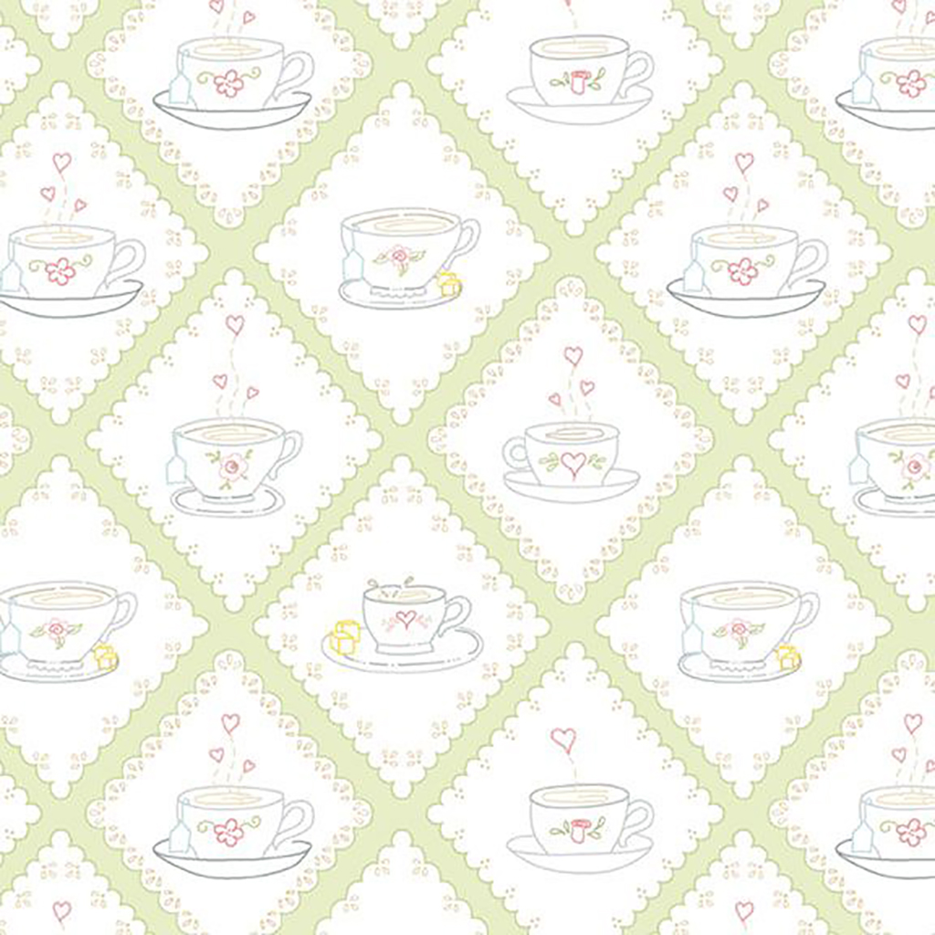 Borduurpakket Tea for two 