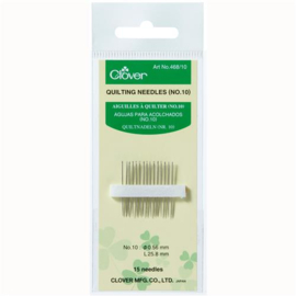 Quilting naalden nr. 10 15 stk Clover 468-10