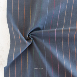 Fableism Lucky Loom Skinny Stripe in Dark Rainbow LL-03-SKS-DK-RAINBOW