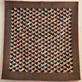 Pakket Japanse doosjesquilt rood