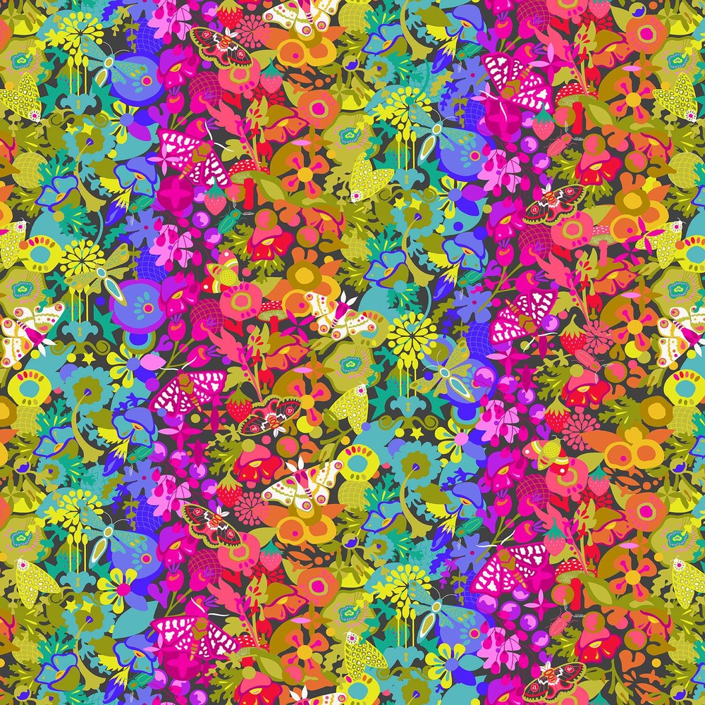 Color Wheel Art Theory Whole Cloth – Night 1441-K