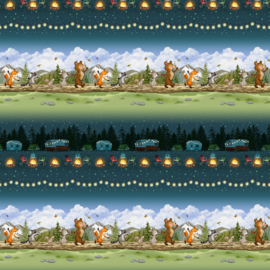 Happy Campers Stripe 2737-76