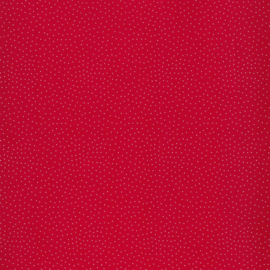 Druckstoff Rood met witte stip 010506259