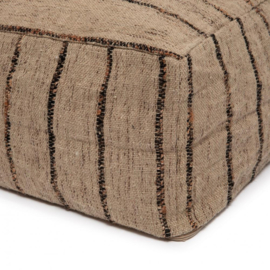 Oh My Gee Pouffe - Beige/zwart