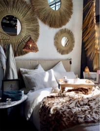 The Rotan Mirror Natural - M