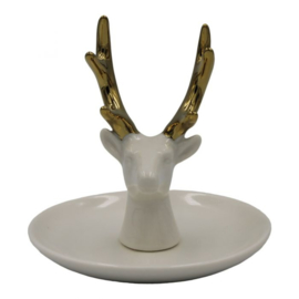 Jewelry plate deer