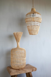 The Dumpling Floor Lamp - Pendant - Natural