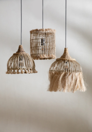 Abaca hanglamp 'Bird cage'