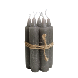 Diner candles grey