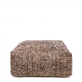 Oh My Gee Pouffe - Zwart/koper