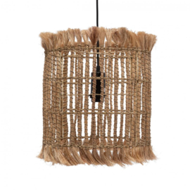 Abaca hanglamp 'Bird cage'