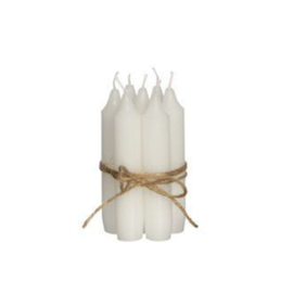 Diner candles white