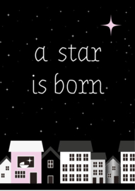 Ansichtkaart a star is born