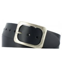 Leren Riem Blauw - 5 cm Breed - Heren Riem - Dames Riem - 100% echt leer