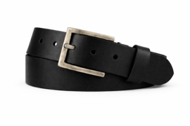 Witte Leren Herenriem 4 cm – Jeans Riem – 100% Echt Leer – Stoer & Casual