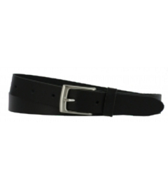 Leren Riem Zwart 3 cm breed  - Dames Riem - Heren Riem