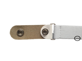 Elastische Riem Wit zonder gesp
