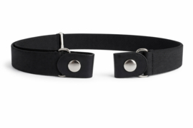 Elastische riem zonder gesp zwart – Comfort en perfecte pasvorm