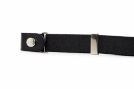 Elastische riem zonder gesp zwart – Comfort en perfecte pasvorm