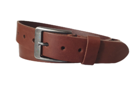 Leren Riem Kleur Bruin - 4 cm Breed - Heren Riem - Dames Riem - 100% echt leer