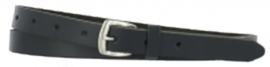 Leren Riem Blauw - 2 cm smal - 100% echt leer