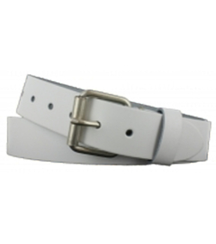 Leren Riem Wit - 4 cm Breed - Dames Riem