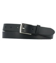 Leren Riem Blauw 3 cm breed - Dames Riem - Heren Riem - 100% echt leer