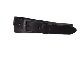 Leren Riem Rood - 3 cm Breed - Dames Riem - Heren Riem - 100% echt leer