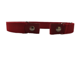 Elastische Riem Rood zonder gesp
