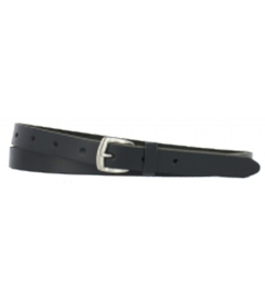 Leren Riem Wit-Goud - 2 cm smal - 100% echt leer