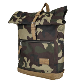 Enrico Benetti Santiago Rugzak 15 inch laptop, 18L  Camouflage