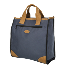Secc Boodschappentas Hoog Blauw – Stevige Shopper met Rits