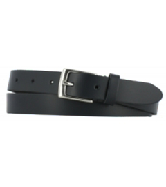 Leren Riem Wit 3 cm breed - Dames Riem - Heren Riem - 100% echt leer