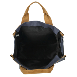 Secc Boodschappentas Hoog Zwart – Stevige Shopper met Rits