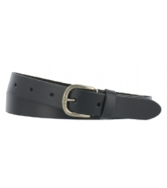 Leren Riem Zwart 3 cm breed - Dames Riem - Heren Riem - 100% echt leer