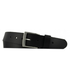 XL Leren Riem Zwart 4cm breed lengte  125 cm